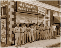 A pictures of our team when Automatic opened in 1943.